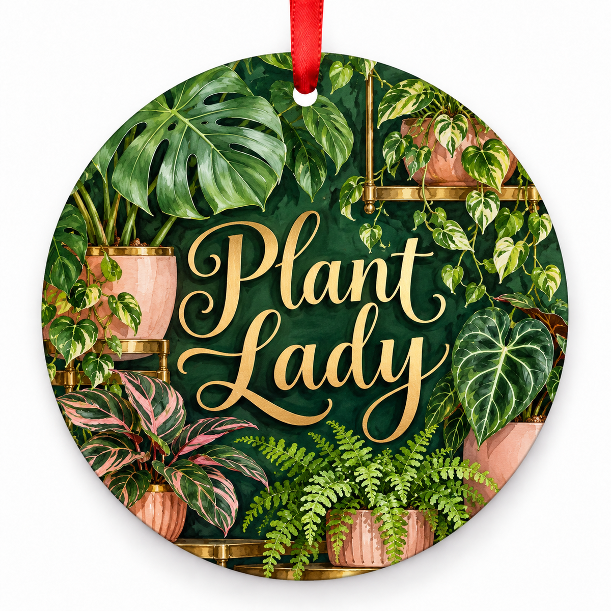 Plant Lady ornament