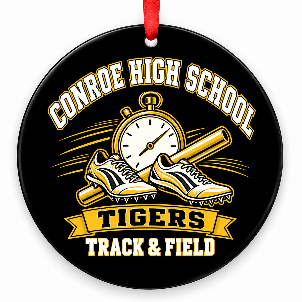 Conroe Tigers Track & Field – Shoes, Baton & Stopwatch