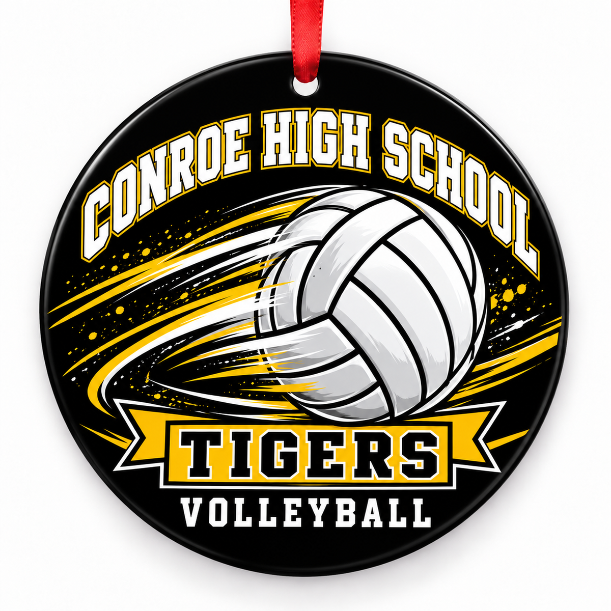 Conroe Tigers Volleyball – Ball in Motion