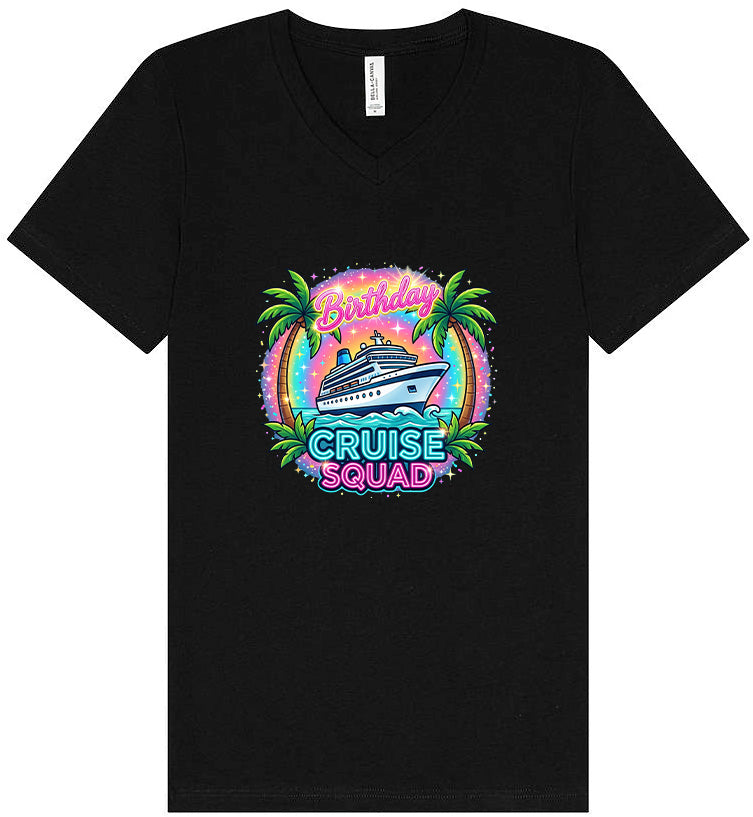 Birthday Unisex V-Neck T-Shirt