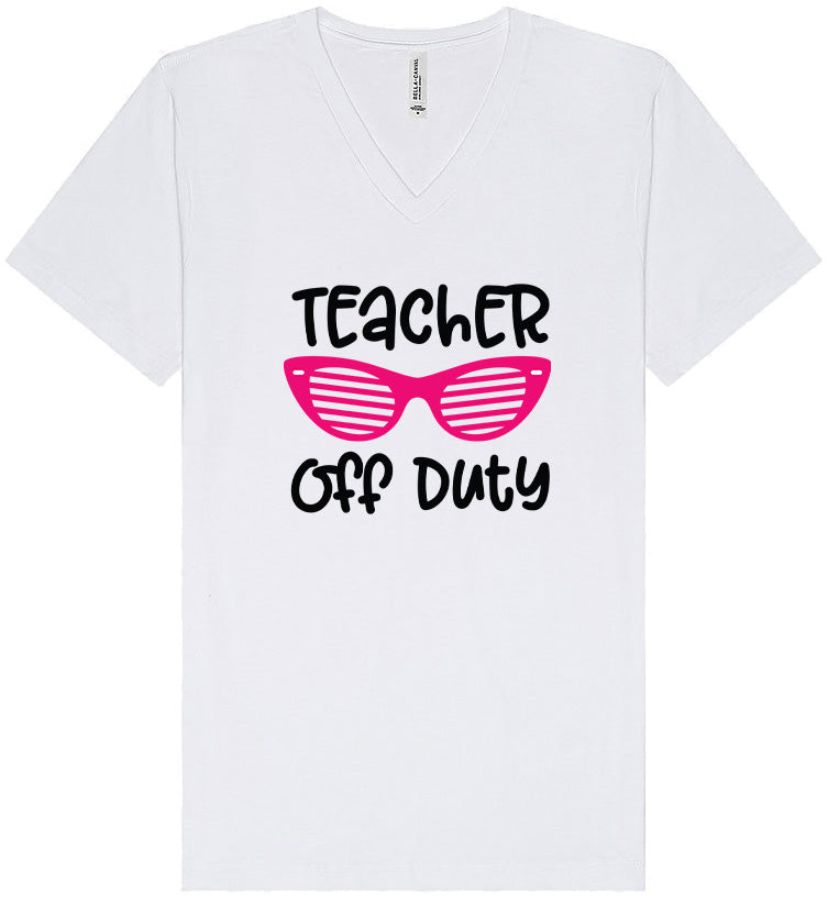 For the Teachers Unisex V-Neck T-Shirt
