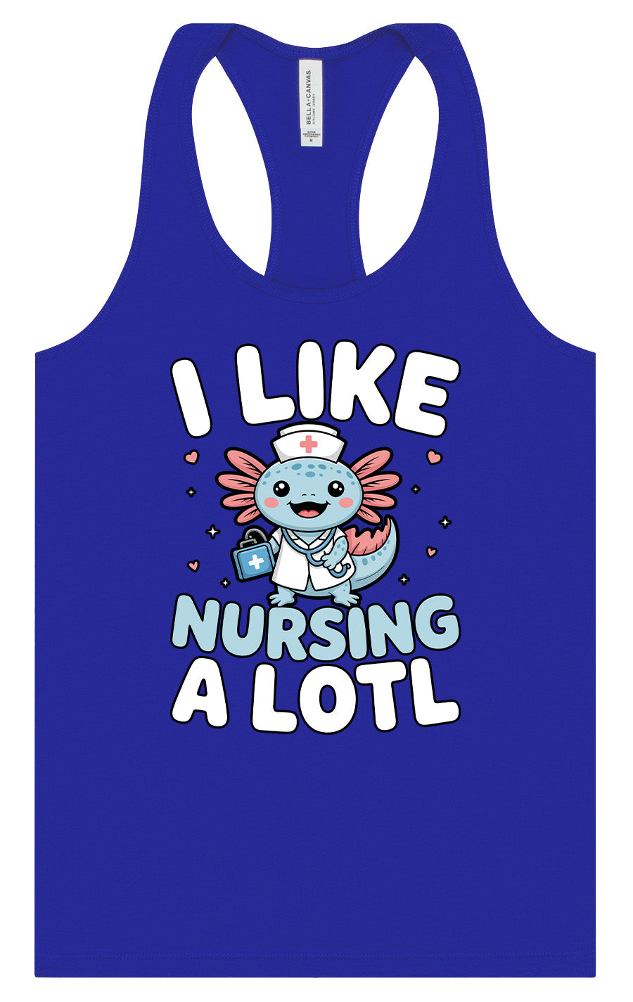 For the Nurses Women's Racerback Tank