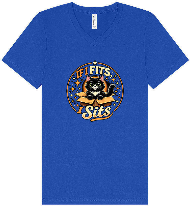 Animal Themed Unisex V-Neck T-Shirt