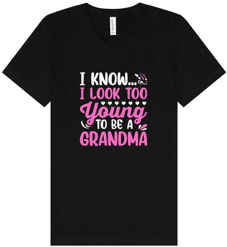 For the Moms, Mamas, Grandmas, and Nanas Unisex V-Neck T-Shirt