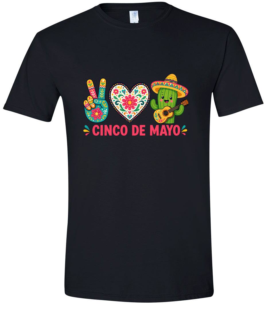 Cinco De Mayo Adult Gildan Soft Shirts collection