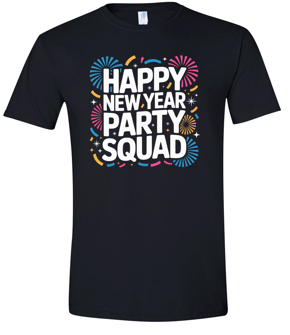 New Years Adult Gildan Soft Shirts collection