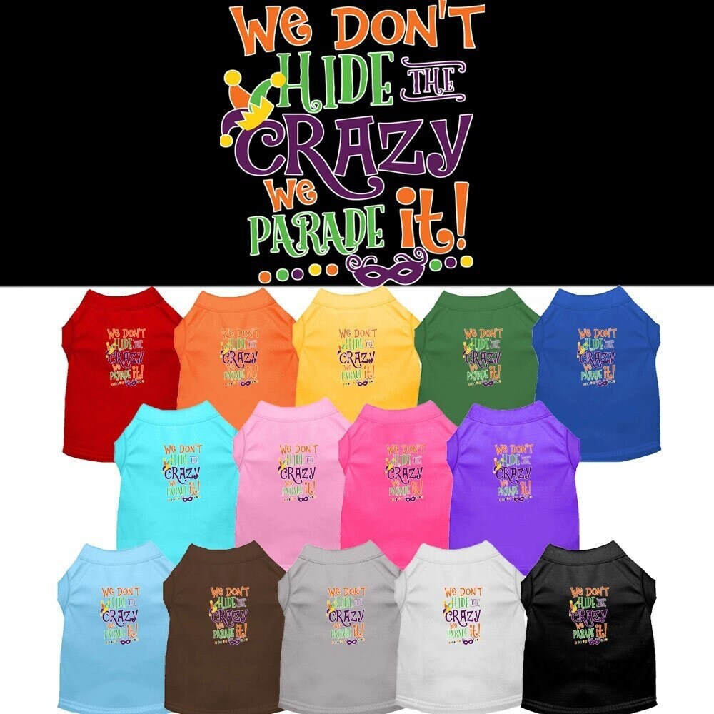 Mardi Gras Pet Apparel collection