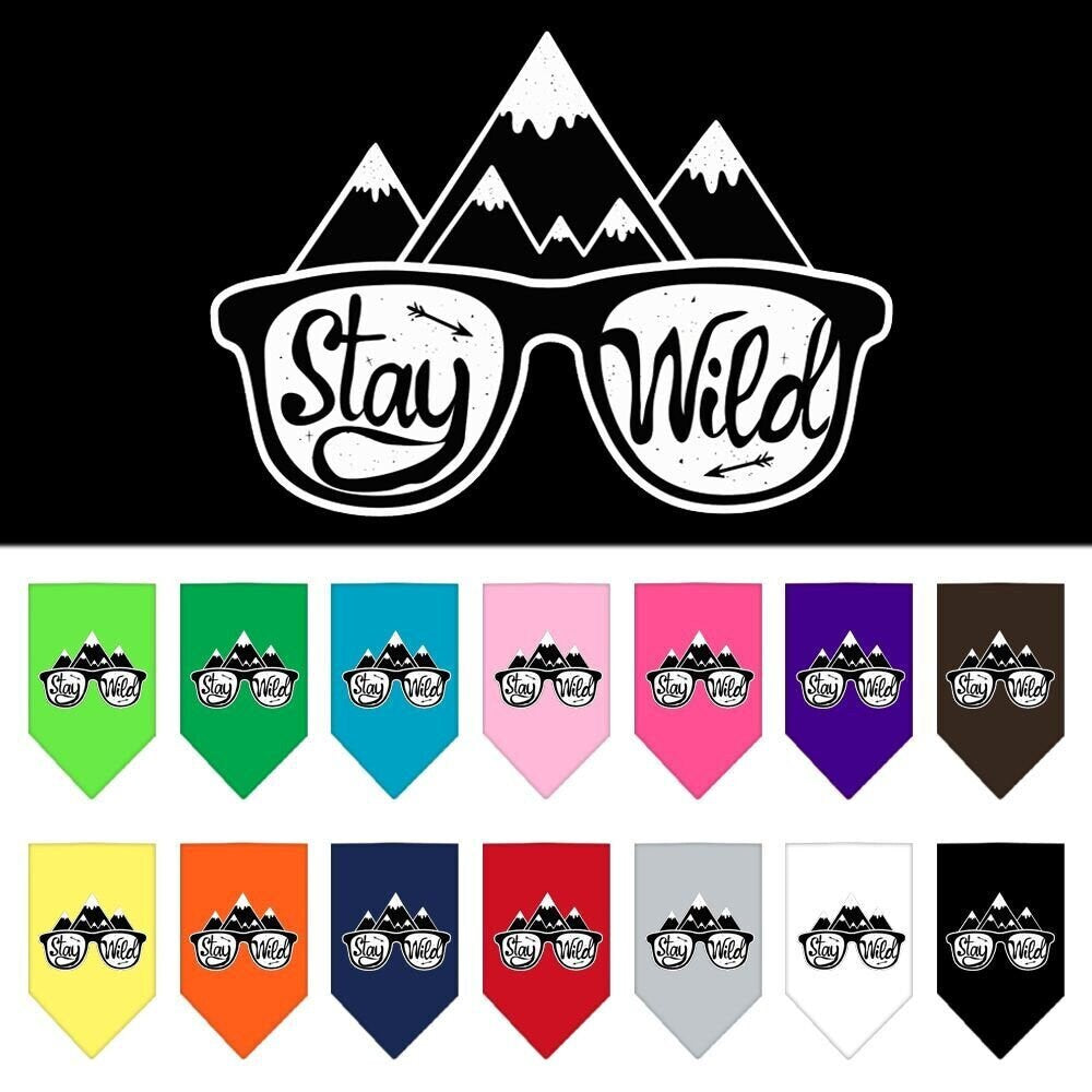 Outdoors Pet Bandanas collection