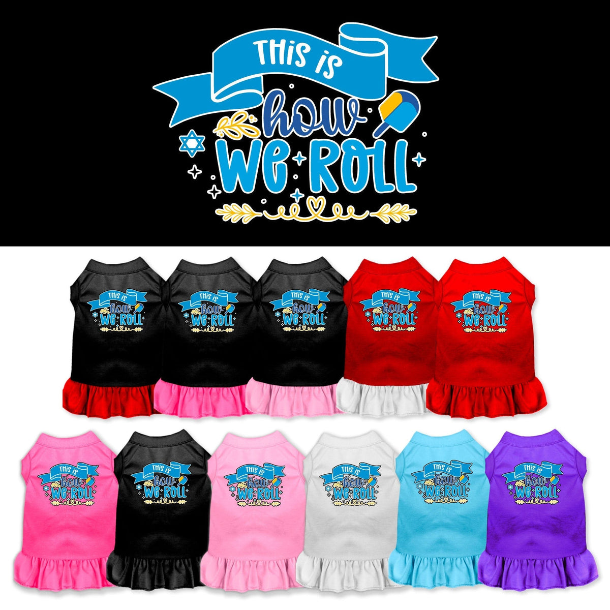 Hanukkah Pet Apparel collection