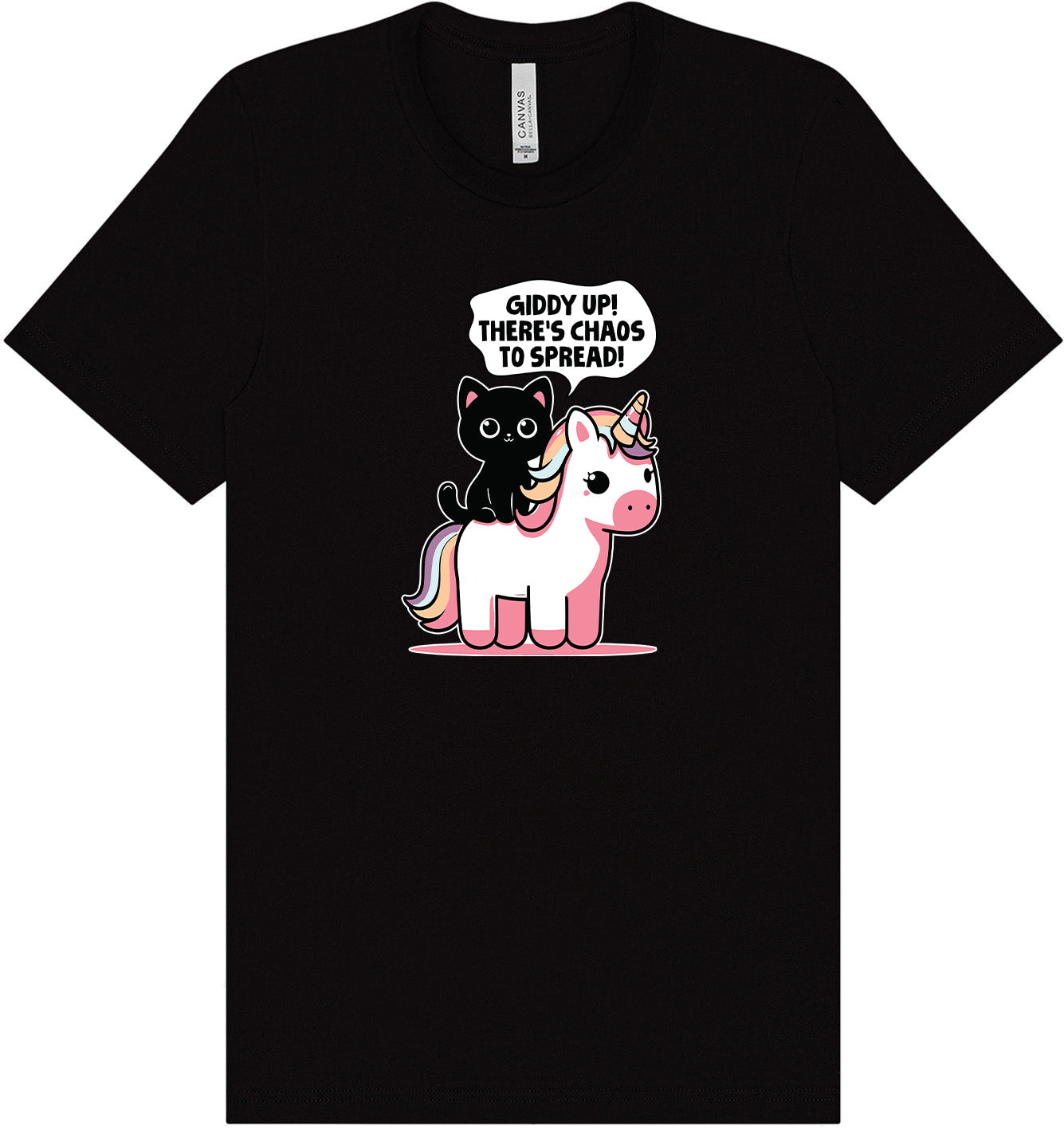 Chaos to Spread Adult Bella Canvas Shirt