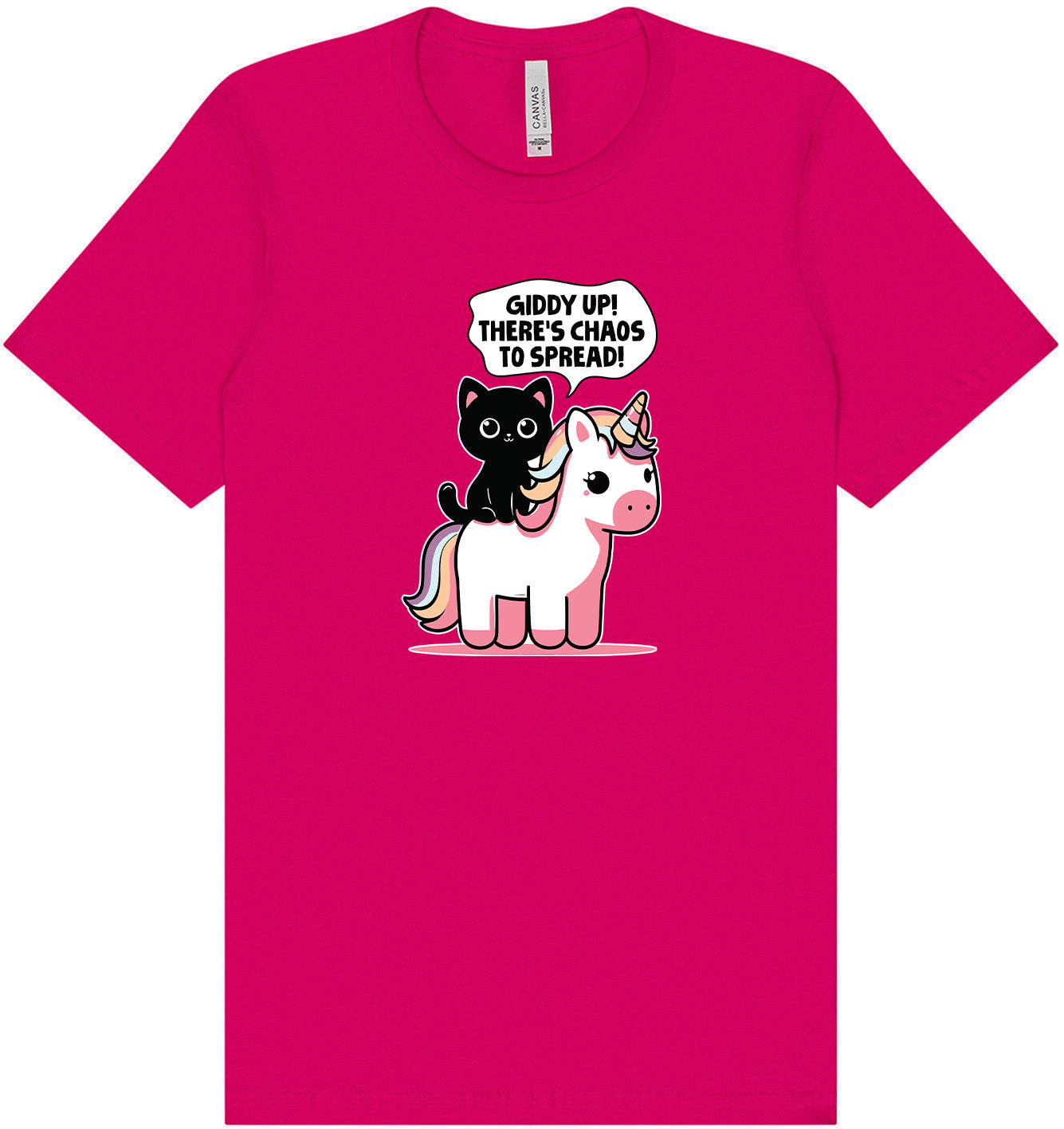 Chaos to Spread Adult Bella Canvas Shirt