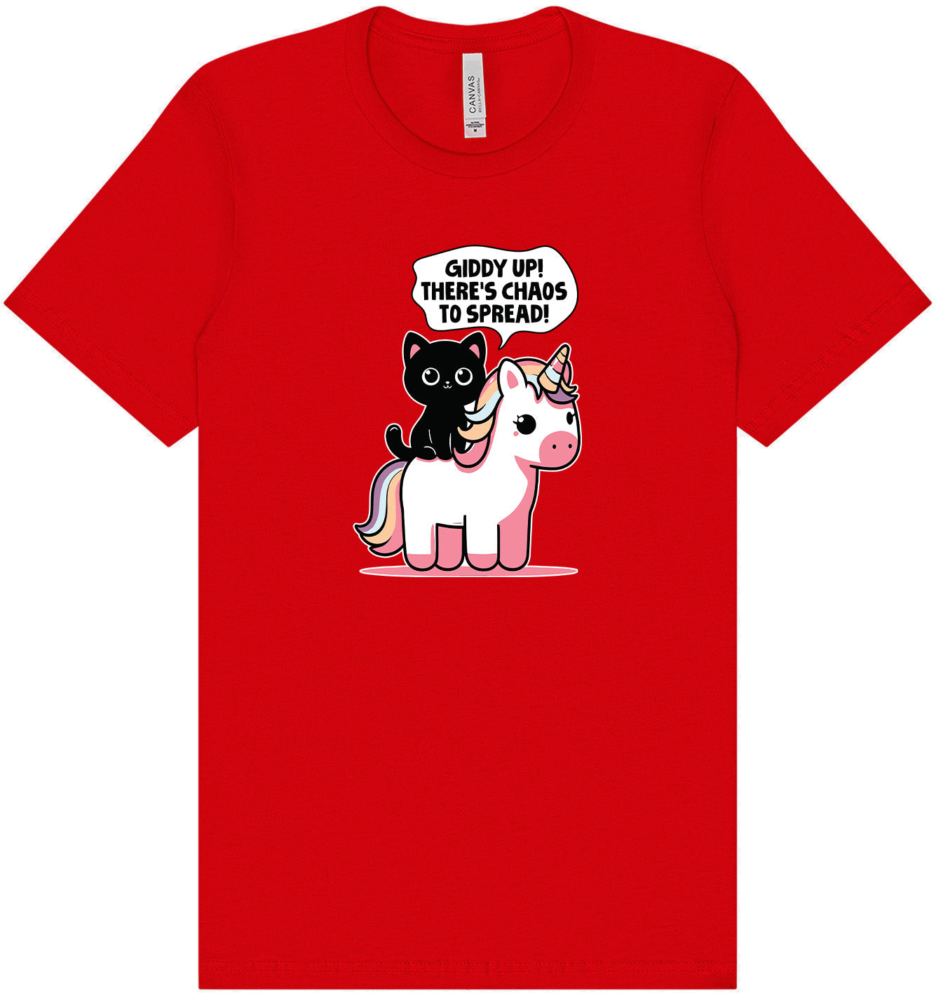 Chaos to Spread Adult Bella Canvas Shirt