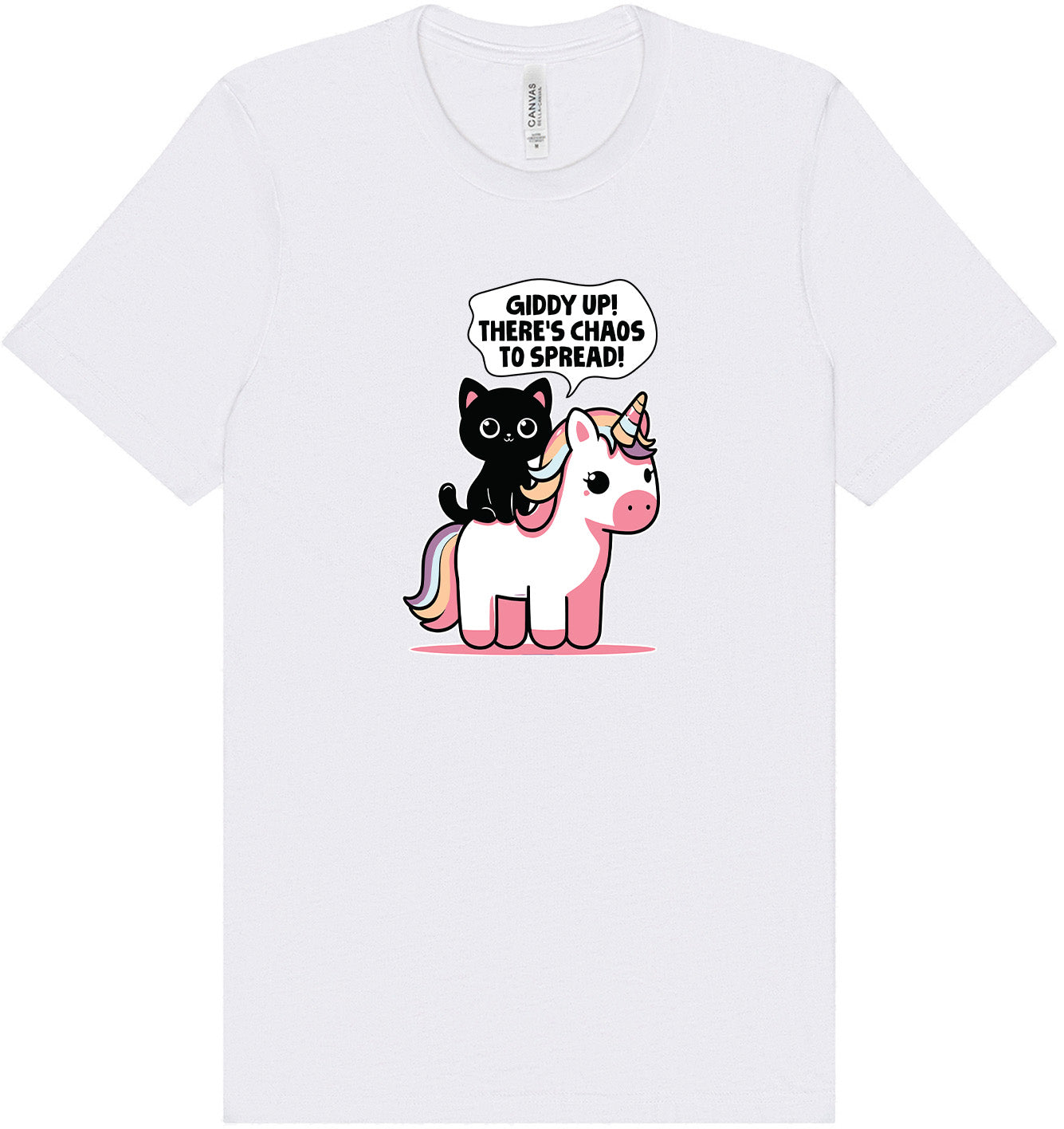Chaos to Spread Adult Bella Canvas Shirt