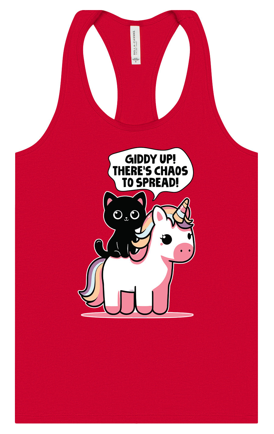Chaos to Spread Women's Racerback Tank