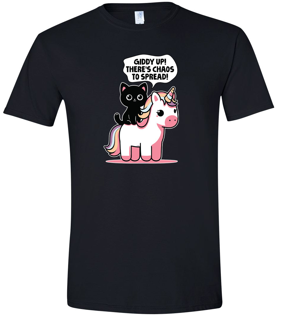 Chaos to Spread Adult Gildan Soft Shirt