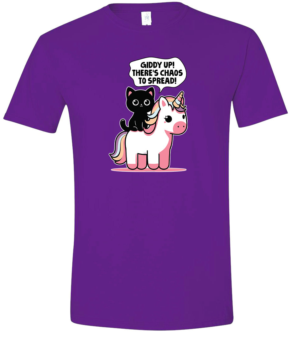 Chaos to Spread Adult Gildan Soft Shirt
