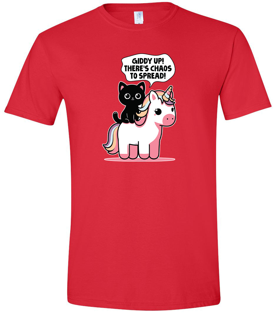 Chaos to Spread Adult Gildan Soft Shirt