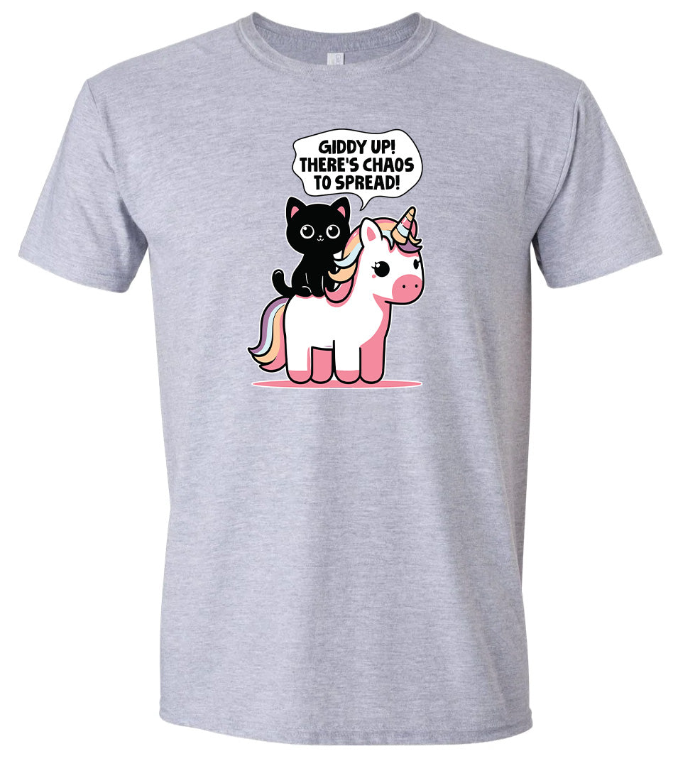 Chaos to Spread Adult Gildan Soft Shirt