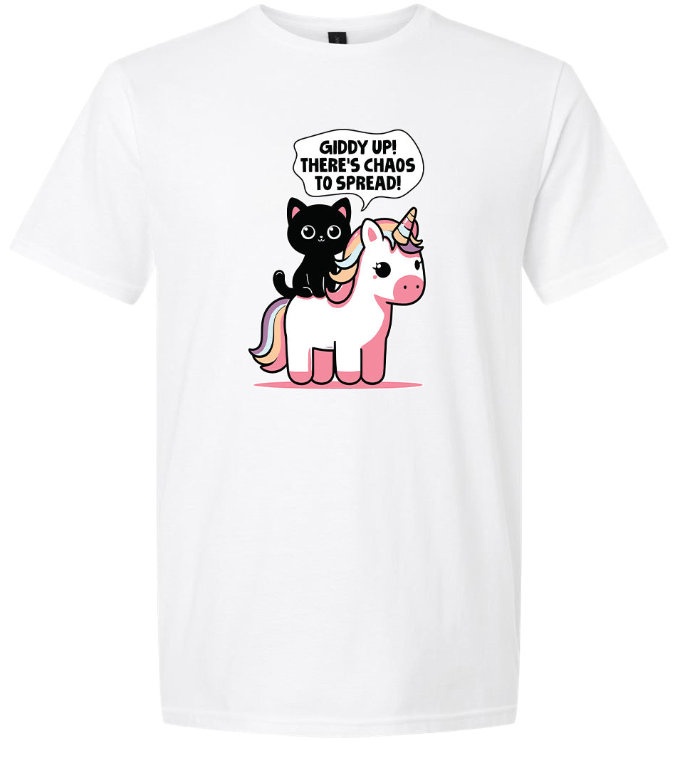 Chaos to Spread Adult Gildan Soft Shirt