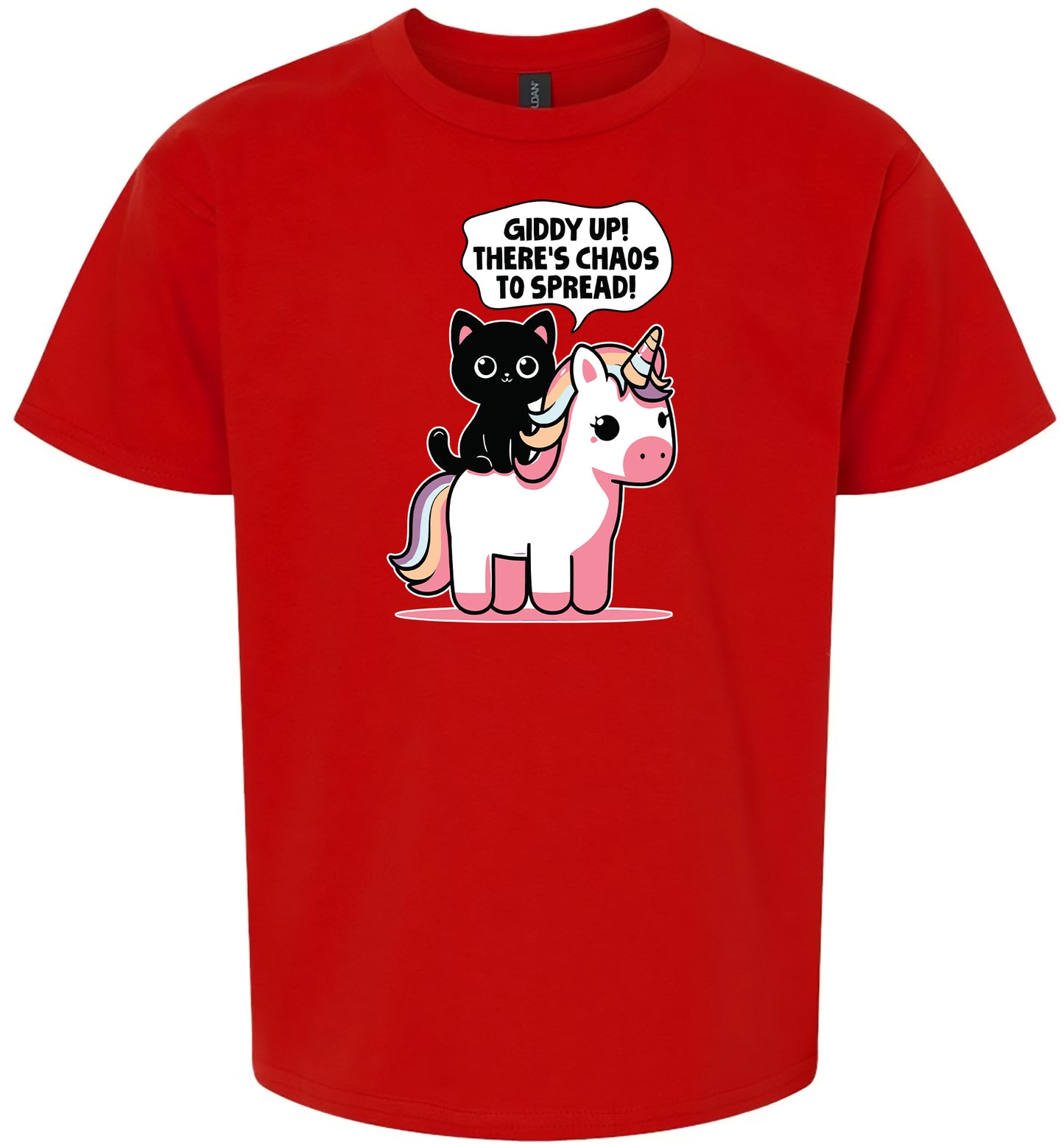 Chaos to Spread Children's Gildan Soft Shirt