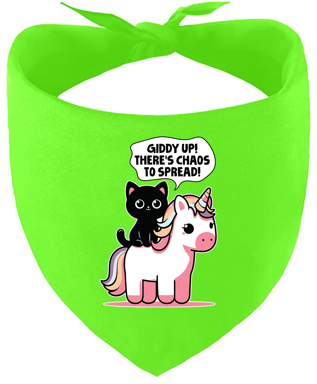 Chaos to Spread Pet Bandana