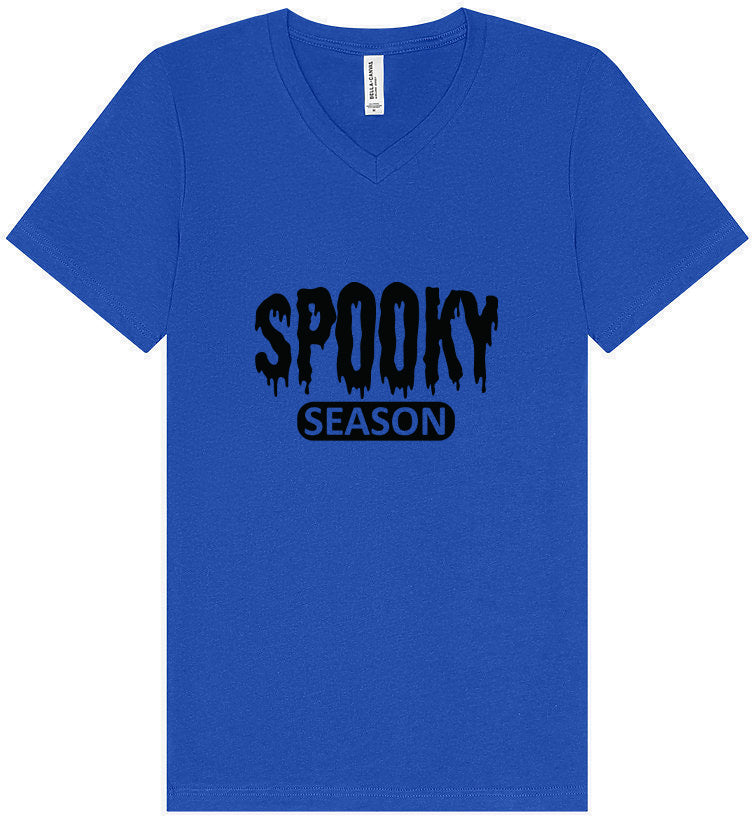 Bloody Spooky Season Unisex V-Neck Shirt