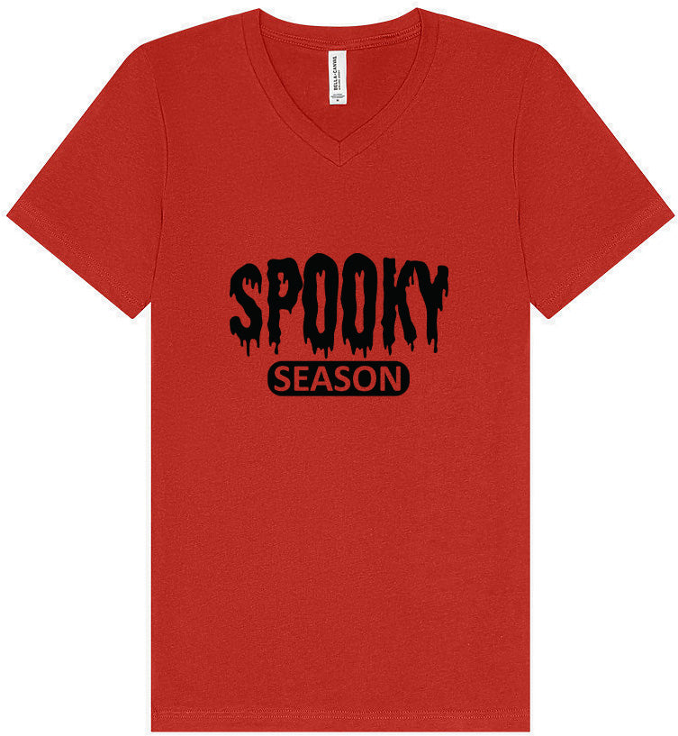 Bloody Spooky Season Unisex V-Neck Shirt