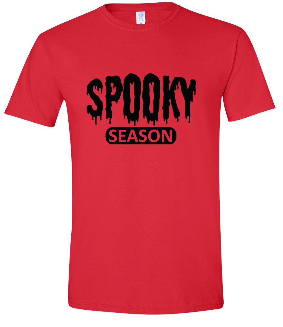 Bloody Spooky Season Adult Gildan Soft Shirt