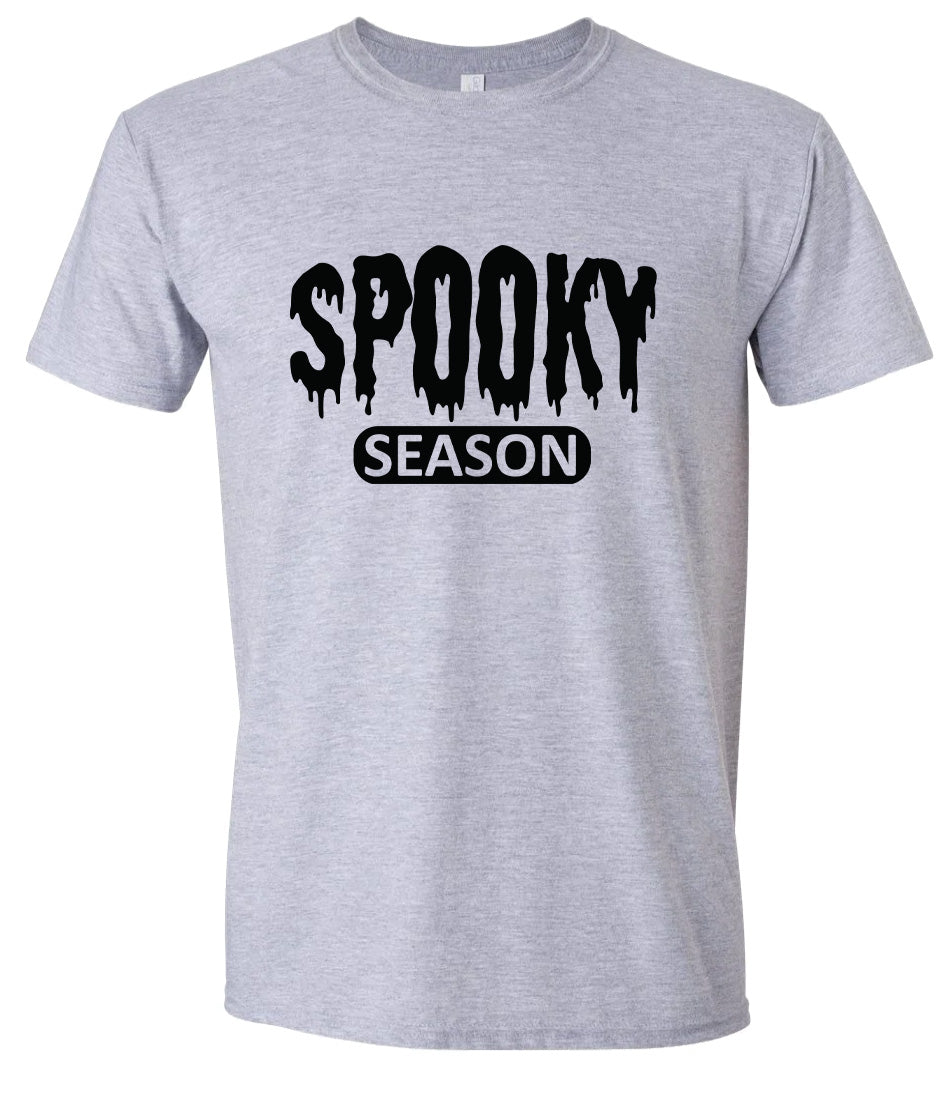 Bloody Spooky Season Adult Gildan Soft Shirt