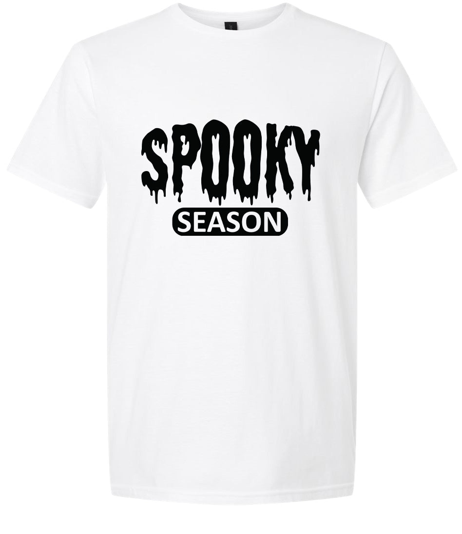 Bloody Spooky Season Adult Gildan Soft Shirt