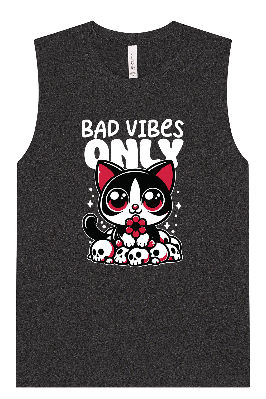 Bad Vibes Only Muscle Tank