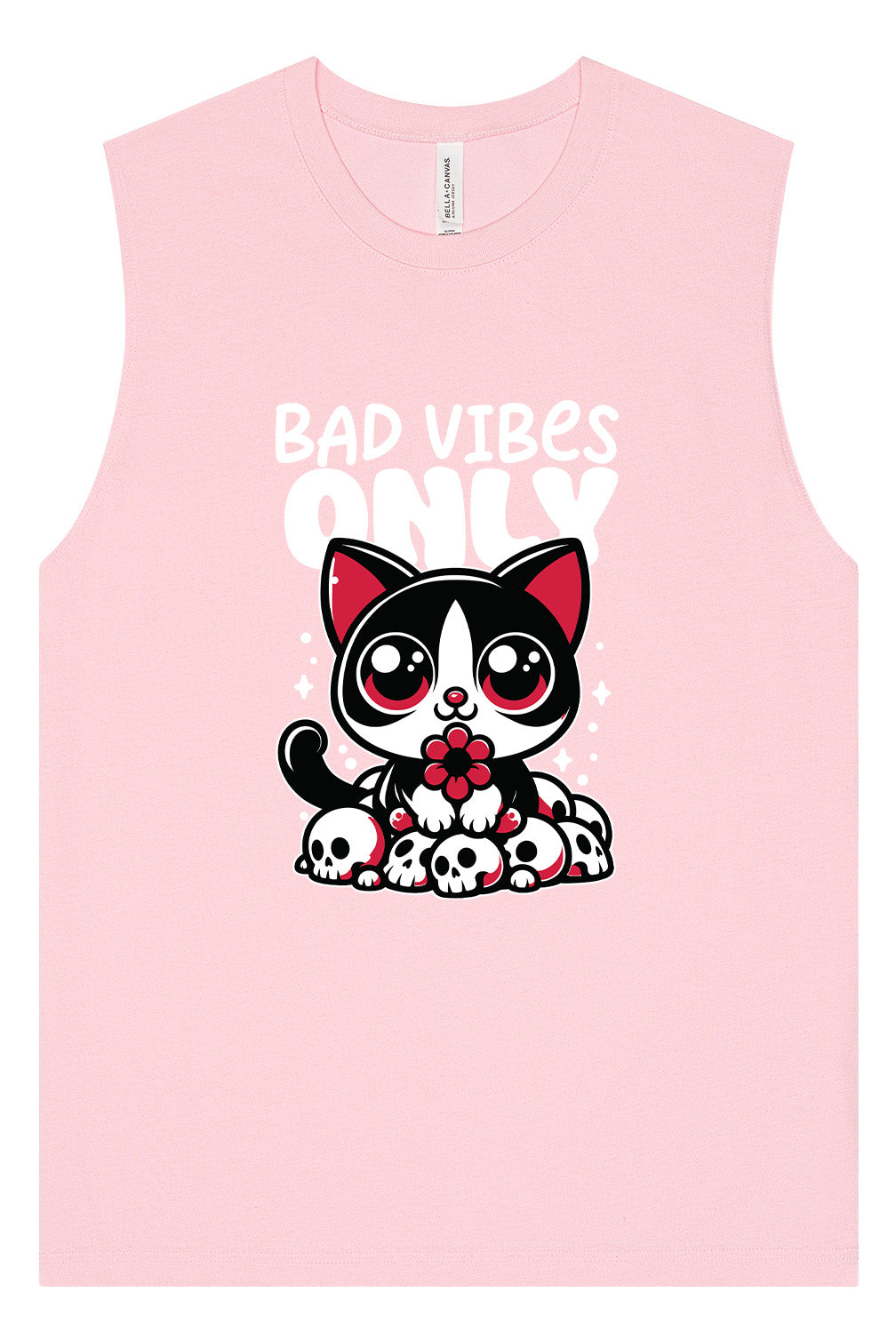 Bad Vibes Only Muscle Tank