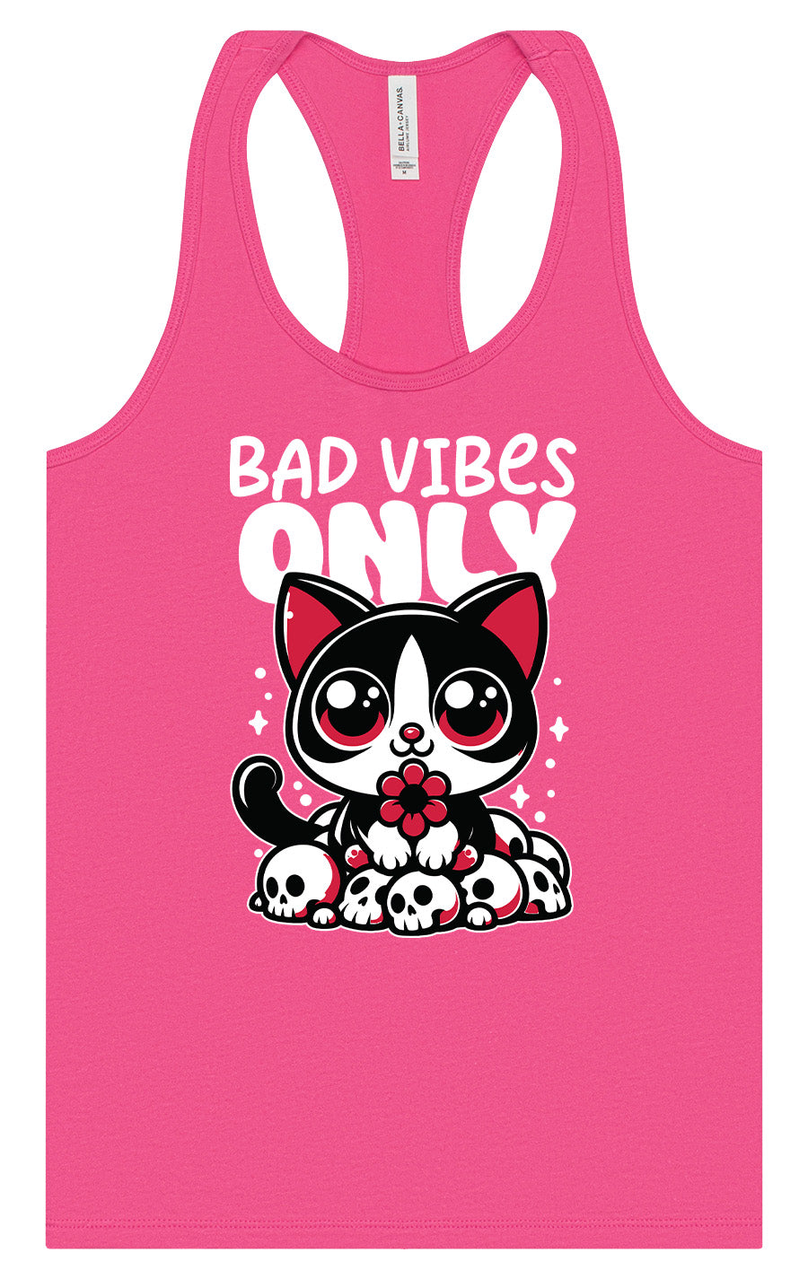 Bad Vibes Only Women's Racerback Tank