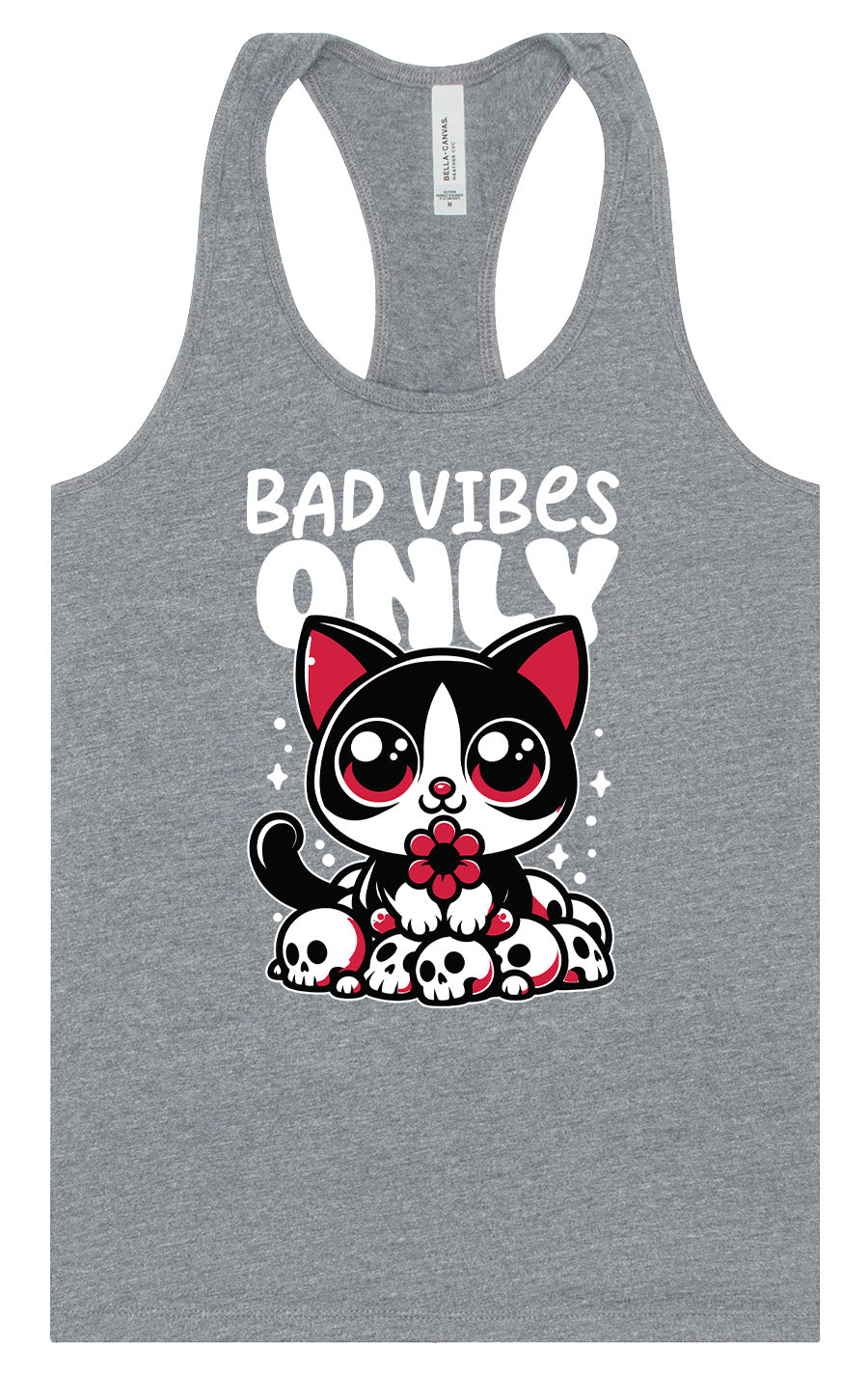 Bad Vibes Only Women's Racerback Tank