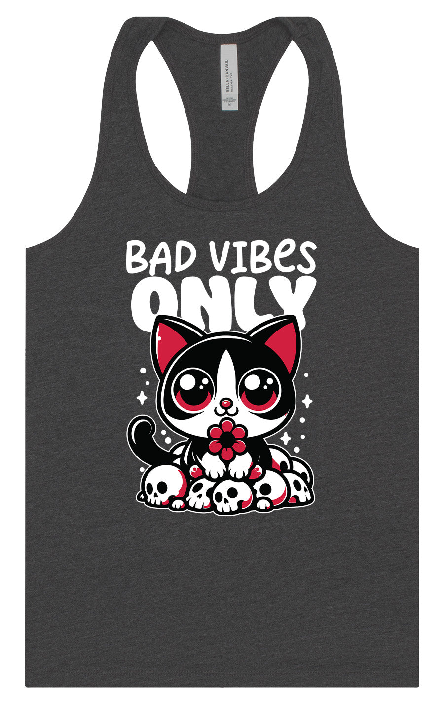Bad Vibes Only Women's Racerback Tank