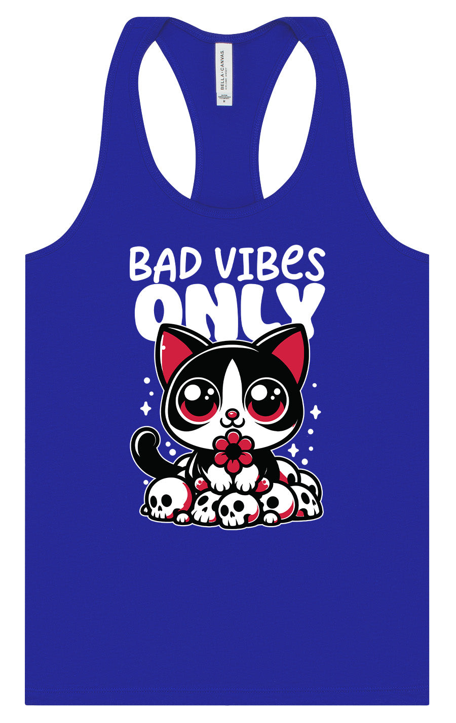 Bad Vibes Only Women's Racerback Tank