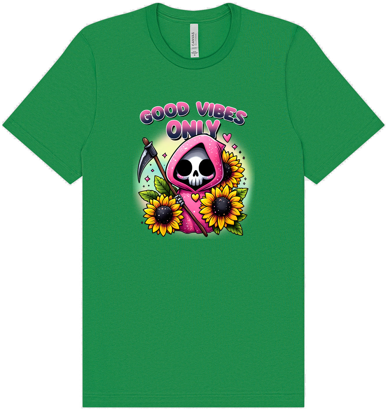 Sunflowers and Scythes Adult Bella Canvas Shirt