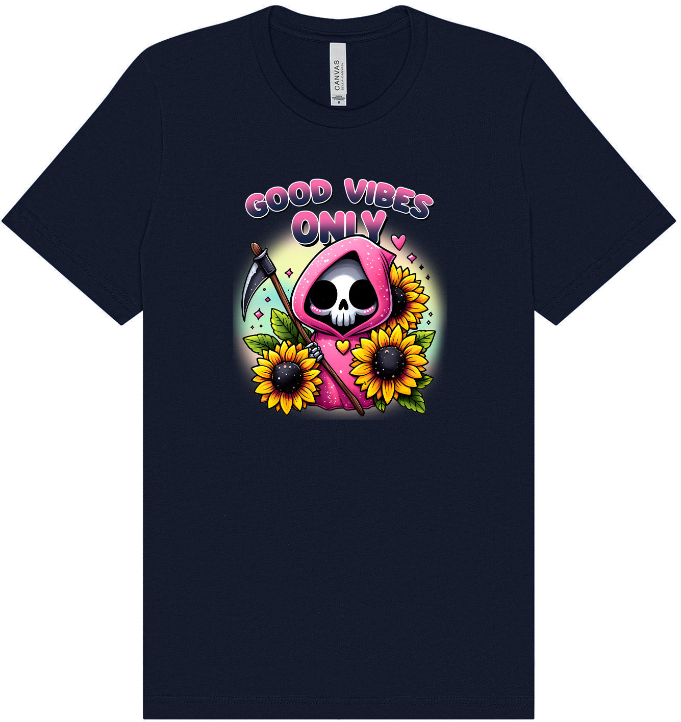 Sunflowers and Scythes Adult Bella Canvas Shirt