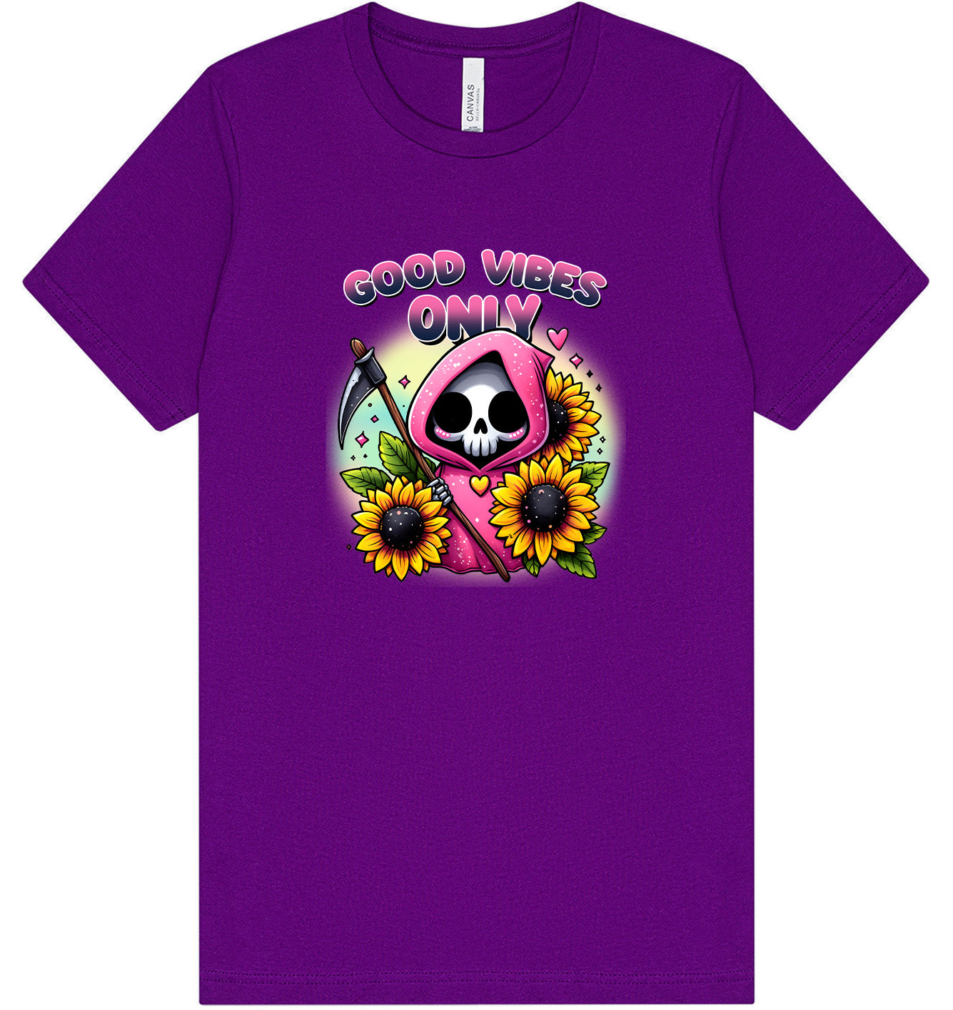 Sunflowers and Scythes Adult Bella Canvas Shirt