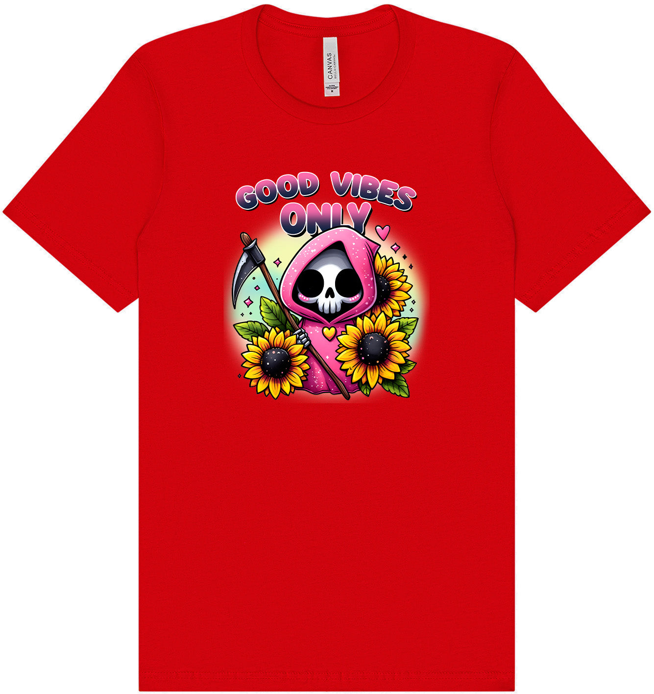 Sunflowers and Scythes Adult Bella Canvas Shirt