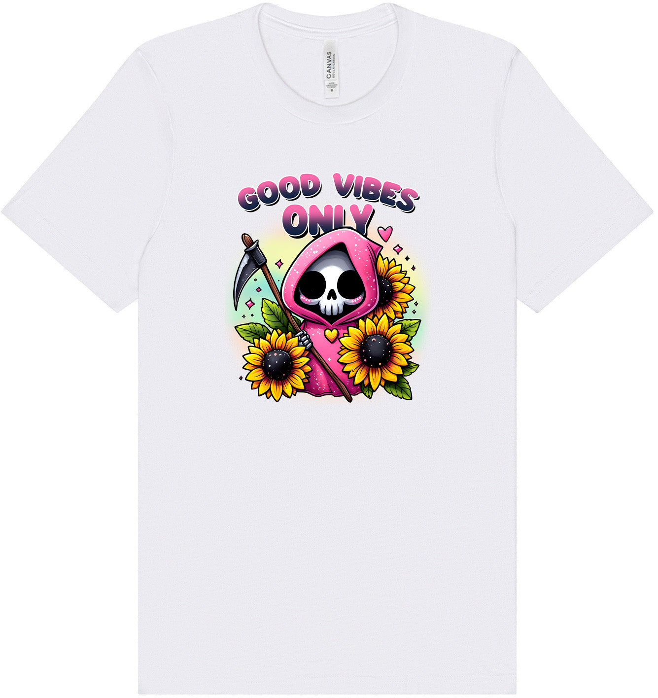 Sunflowers and Scythes Adult Bella Canvas Shirt