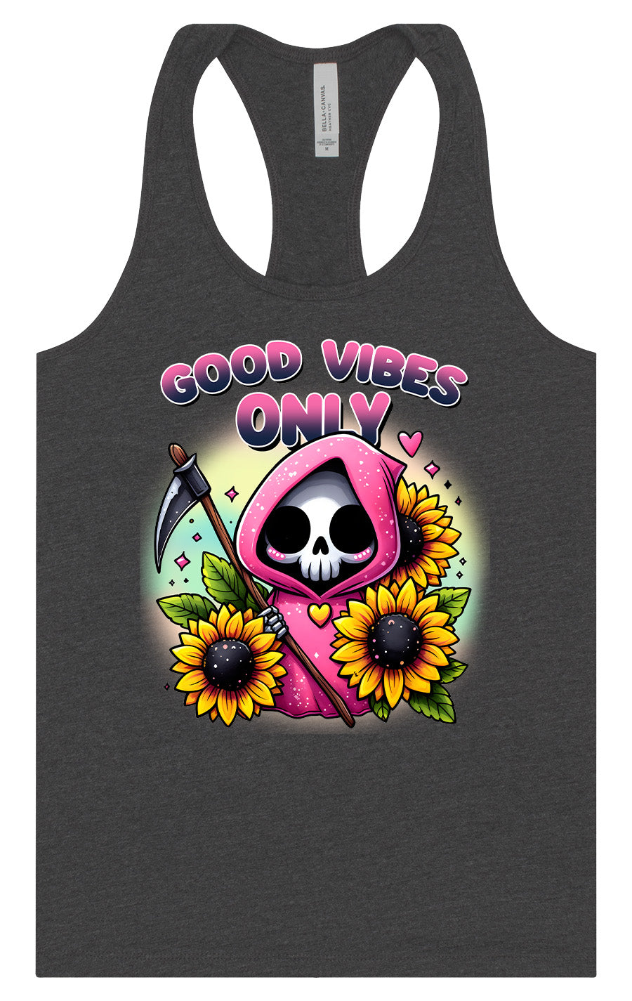 Sunflowers and Scythes Women's Racerback Tank