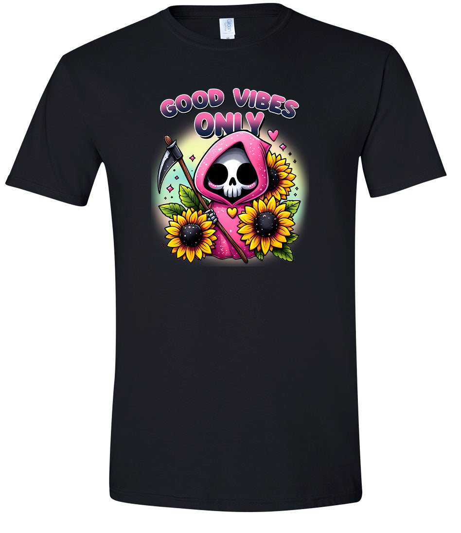 Sunflowers and Scythes Adult Gildan Soft Shirt