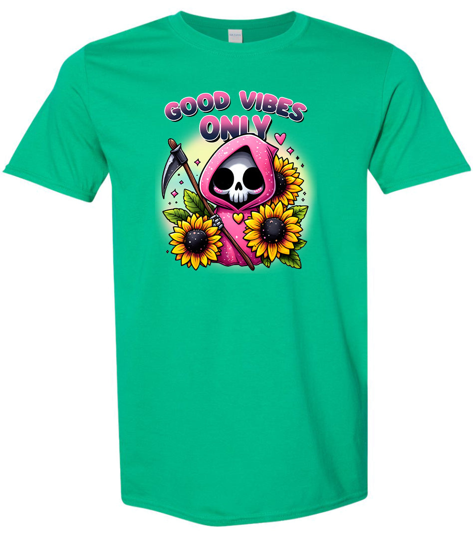 Sunflowers and Scythes Adult Gildan Soft Shirt