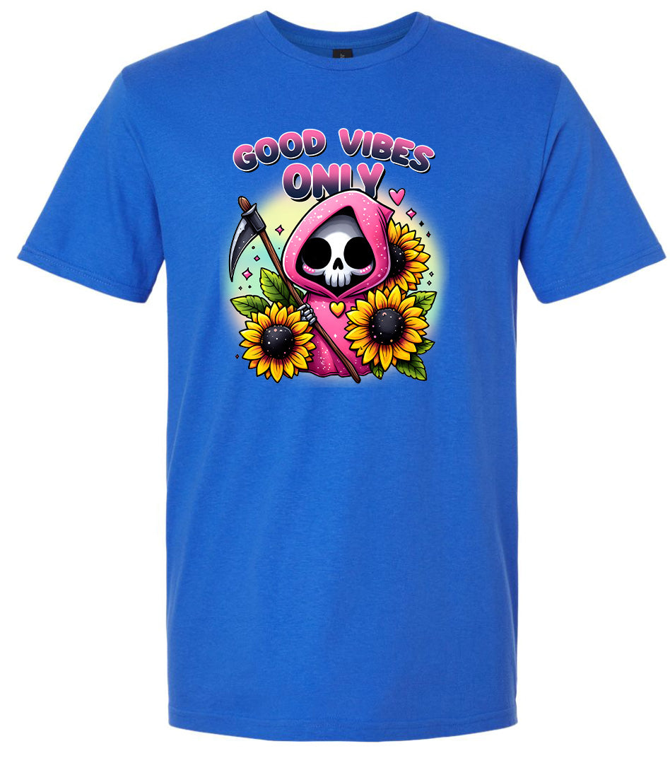 Sunflowers and Scythes Adult Gildan Soft Shirt