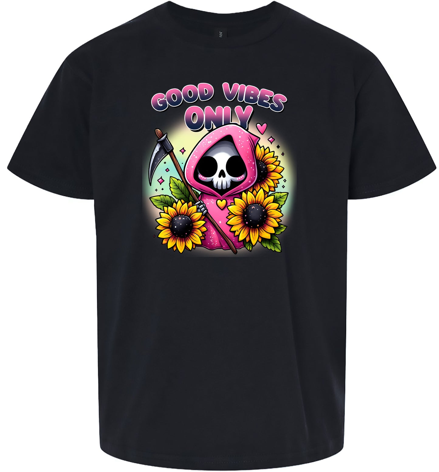 Sunflowers and Scythes Children's Gildan Soft Shirt