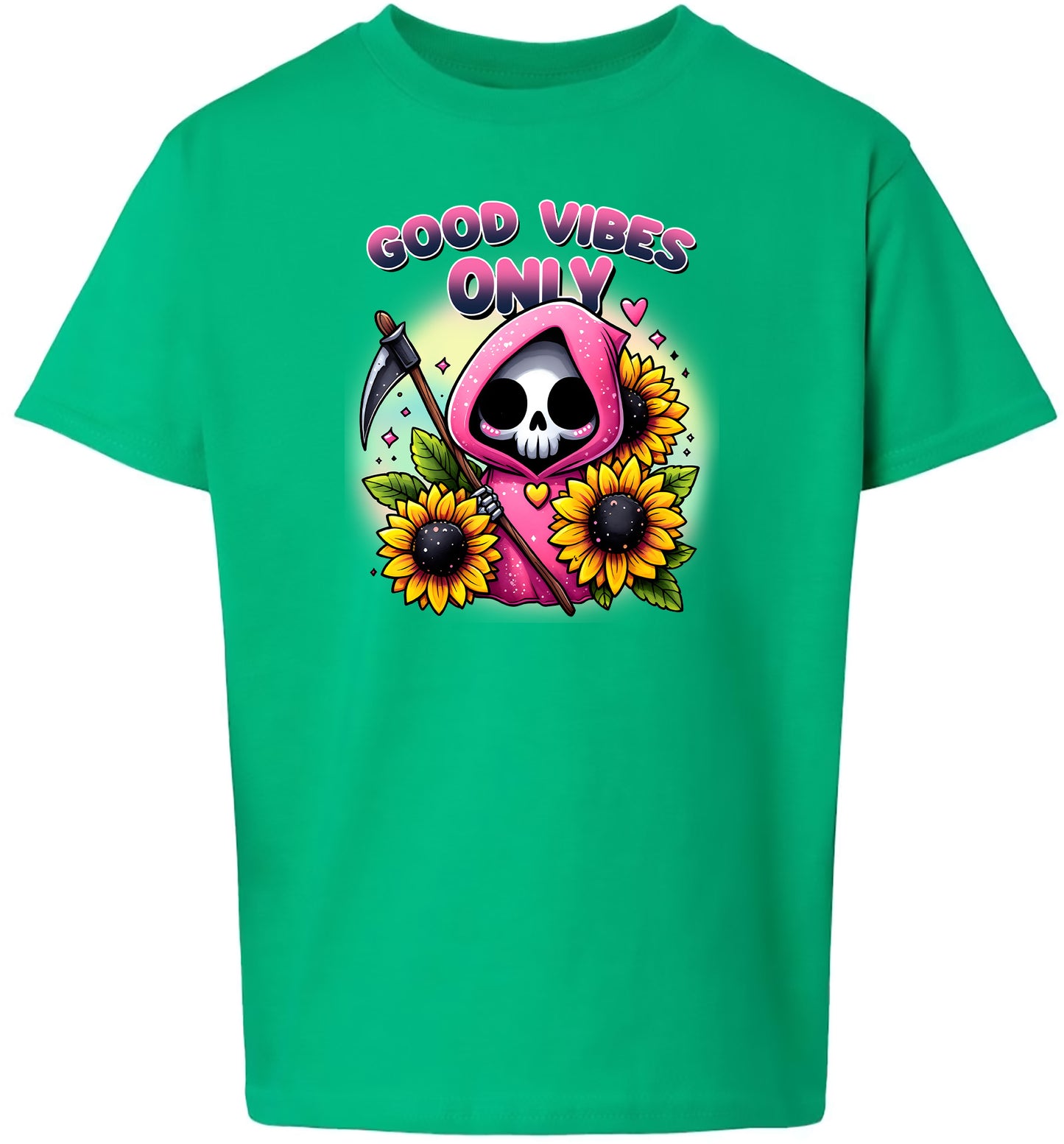 Sunflowers and Scythes Children's Gildan Soft Shirt