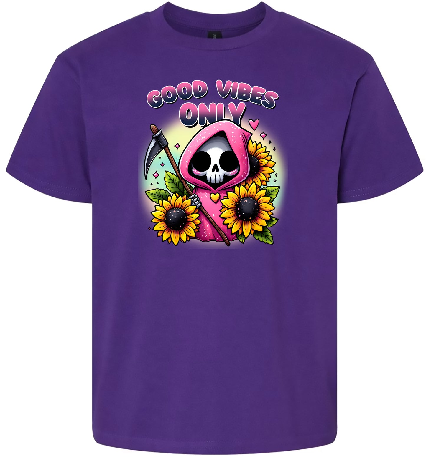 Sunflowers and Scythes Children's Gildan Soft Shirt