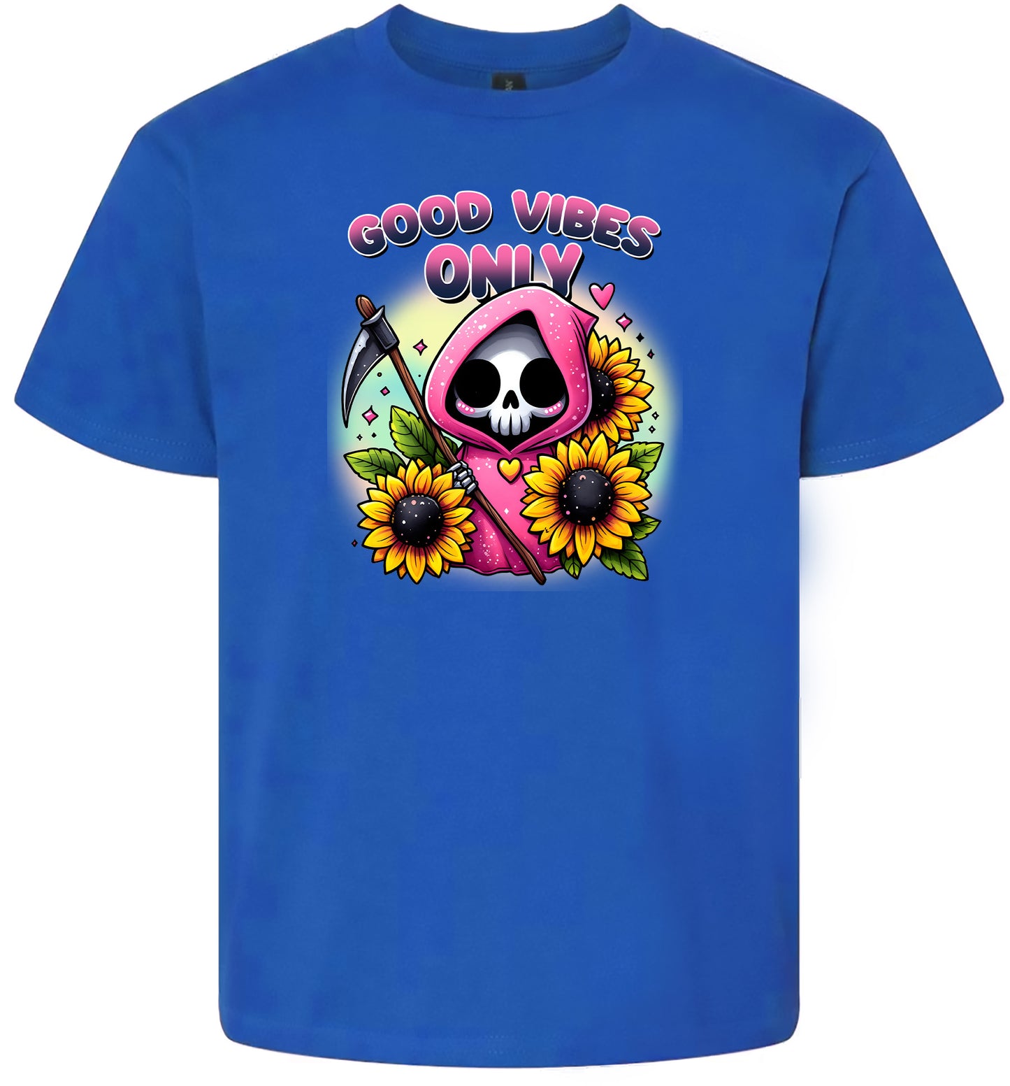 Sunflowers and Scythes Children's Gildan Soft Shirt
