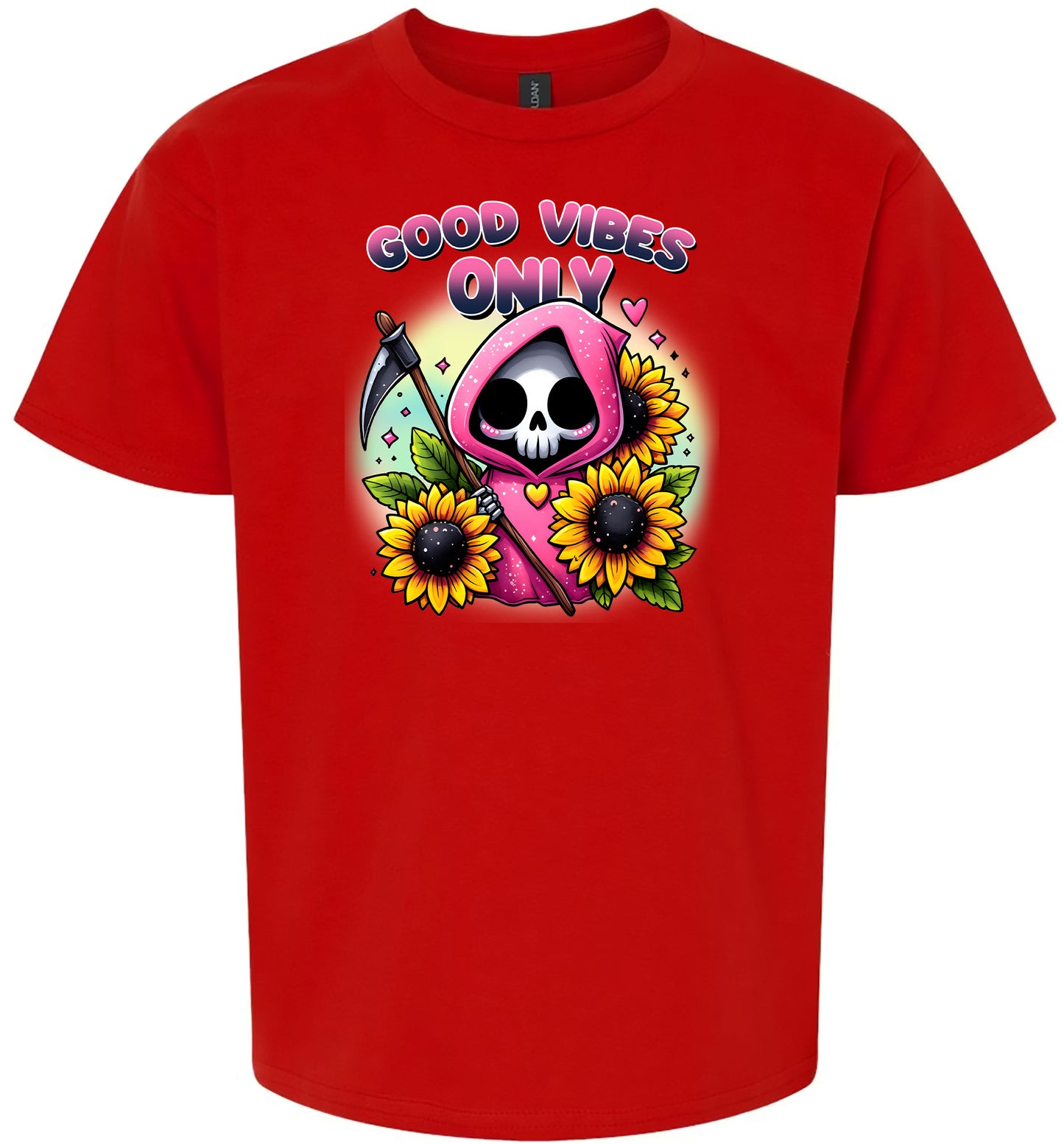 Sunflowers and Scythes Children's Gildan Soft Shirt